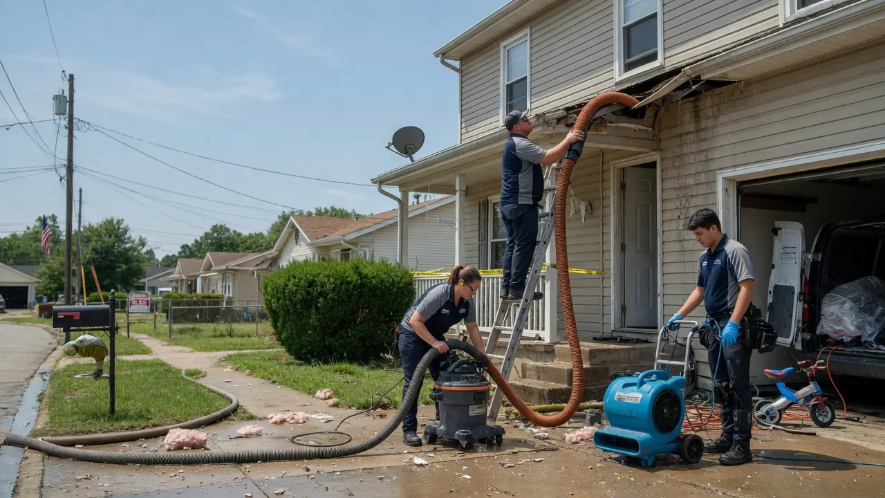 Water Damage Restoration in Beardstown, IL near me